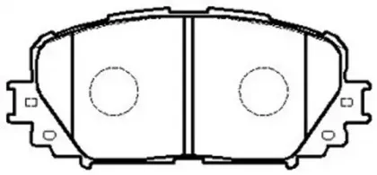 FP1068 FIT Комплект тормозных колодок, дисковый тормоз