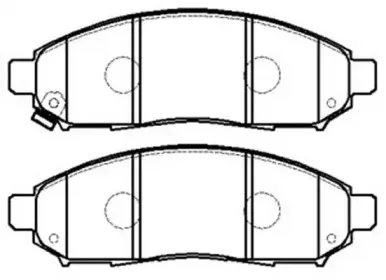 FP1094 FIT Комплект тормозных колодок, дисковый тормоз