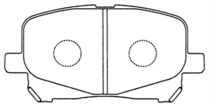 FP1227 FIT Комплект тормозных колодок, дисковый тормоз