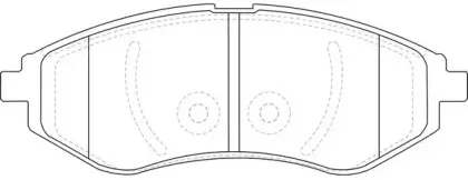 FP1269 FIT Комплект тормозных колодок, дисковый тормоз