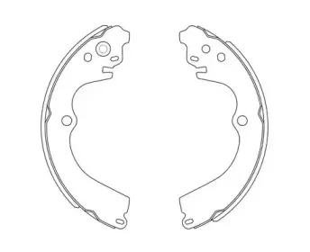 FT0676 FIT Комплект тормозных колодок