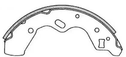 FT5239 FIT Комплект тормозных колодок