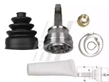 FT25032K FAST Шарнирный комплект, приводной вал