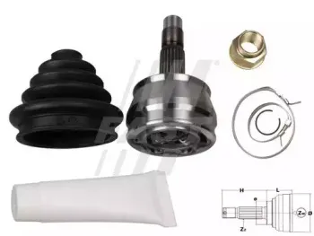 FT25055K FAST Шарнирный комплект, приводной вал