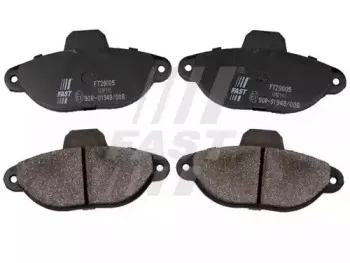 FT29005 FAST Комплект тормозных колодок, дисковый тормоз