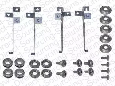 290212 DSS Монтажный комплект, солнцезащитный козырёк