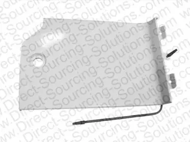 590173 DSS Обшивка, подножка