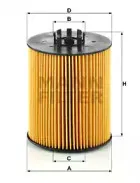 HU 12 015 x MANN-FILTER Масляный фильтр