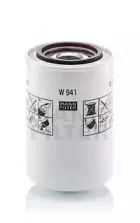 W 941 MANN-FILTER Гидрофильтр, автоматическая коробка передач; Фильтр, Гидравлическая система привода рабочего оборудования