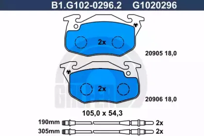 B1.G102-0296.2 GALFER