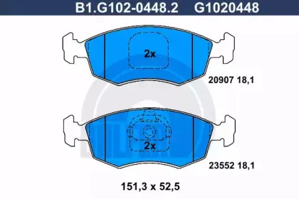 B1.G102-0448.2 GALFER