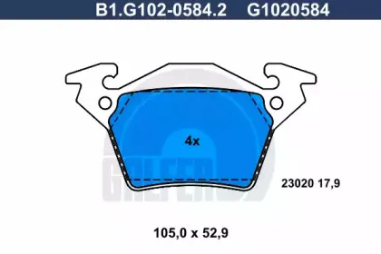 B1.G102-0584.2 GALFER