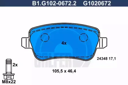B1.G102-0672.2 GALFER