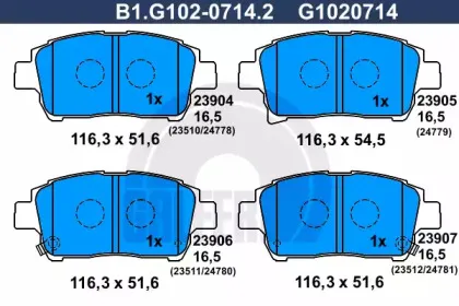 B1.G102-0714.2 GALFER