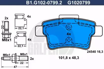 B1.G102-0799.2 GALFER