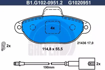 B1.G102-0951.2 GALFER