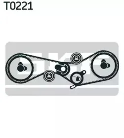 VKMA 03010 SKF Комплект ремня ГРМ