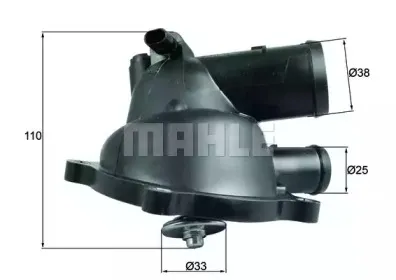 TM 44 95 BEHR Термостат, охлаждающая жидкость