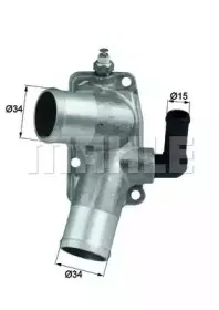 TI 44 92D BEHR Термостат, охлаждающая жидкость