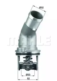 TI 205 92D BEHR Термостат, охлаждающая жидкость