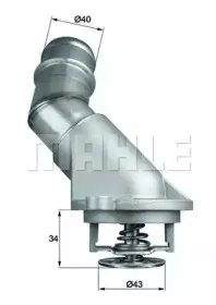 TI 211 92D BEHR Термостат, охлаждающая жидкость