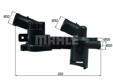 TH 52 BEHR Термостат, охлаждающая жидкость