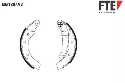 BB1297A2 FTE Комплект тормозных колодок