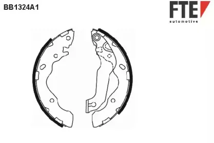 BB1324A1 FTE Комплект тормозных колодок