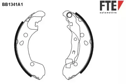 BB1341A1 FTE Комплект тормозных колодок