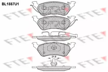BL1887U1 FTE