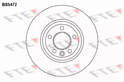 BS5472 FTE Тормозной диск