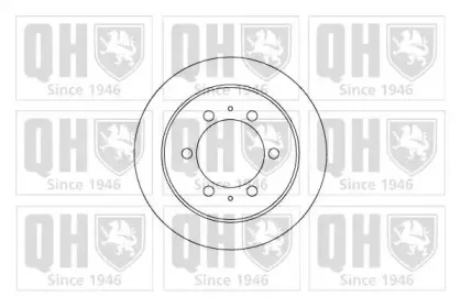 BDC5109 QUINTON HAZELL Тормозной диск