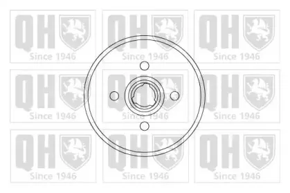 BDR131 QUINTON HAZELL Тормозной барабан