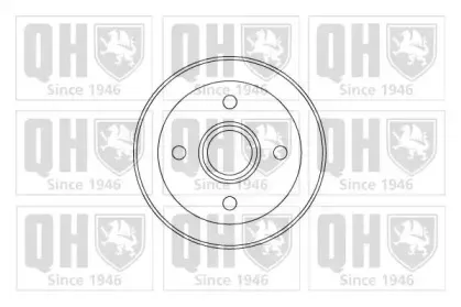 BDR178 QUINTON HAZELL Тормозной барабан