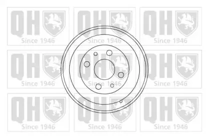 BDR322 QUINTON HAZELL Тормозной барабан