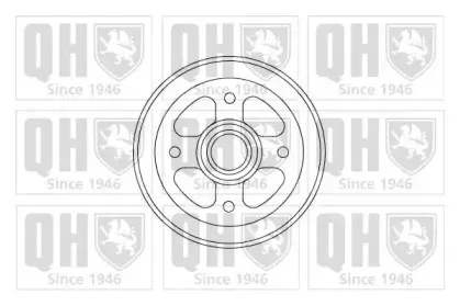 BDR541 QUINTON HAZELL Тормозной барабан