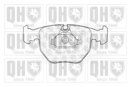BP1052 QUINTON HAZELL Комплект тормозных колодок, дисковый тормоз