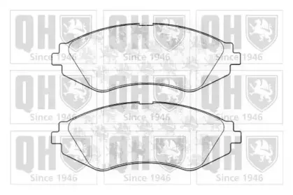 BP1069 QUINTON HAZELL Комплект тормозных колодок, дисковый тормоз