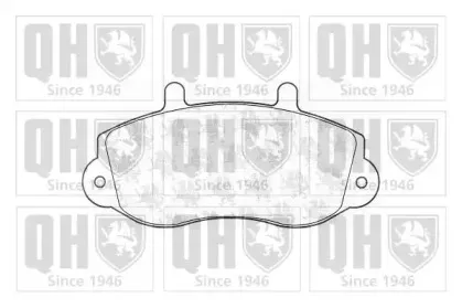 BP1083 QUINTON HAZELL Комплект тормозных колодок, дисковый тормоз
