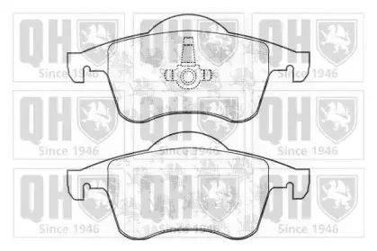 BP1104 QUINTON HAZELL Комплект тормозных колодок, дисковый тормоз