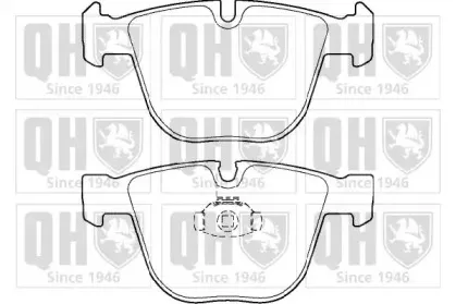 BP1399 QUINTON HAZELL Комплект тормозных колодок, дисковый тормоз