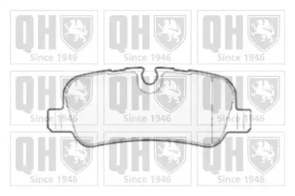 BP1518 QUINTON HAZELL Комплект тормозных колодок, дисковый тормоз