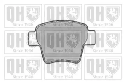 BP1675 QUINTON HAZELL Комплект тормозных колодок, дисковый тормоз