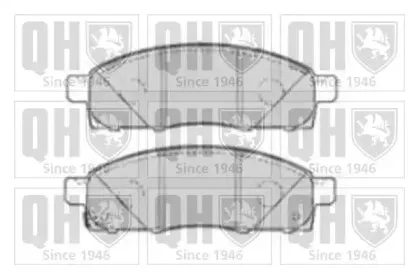 BP1793 QUINTON HAZELL Комплект тормозных колодок, дисковый тормоз