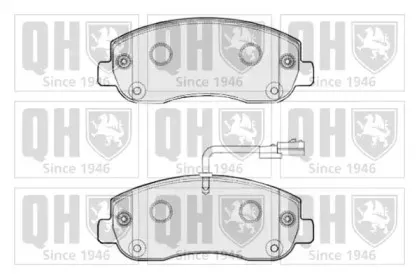BP1799 QUINTON HAZELL Комплект тормозных колодок, дисковый тормоз