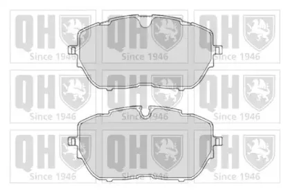 BP1846 QUINTON HAZELL Комплект тормозных колодок, дисковый тормоз