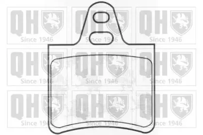 BP265 QUINTON HAZELL Комплект тормозных колодок, дисковый тормоз