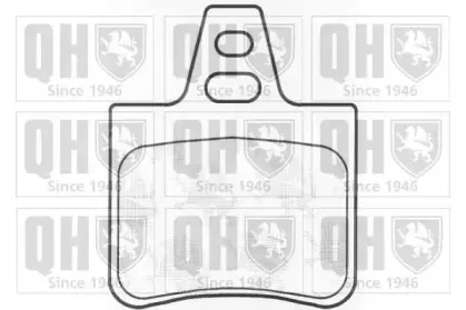 BP474 QUINTON HAZELL Комплект тормозных колодок, дисковый тормоз
