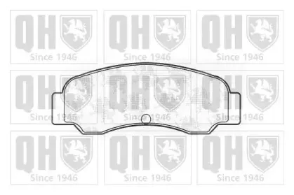 BP514 QUINTON HAZELL Комплект тормозных колодок, дисковый тормоз