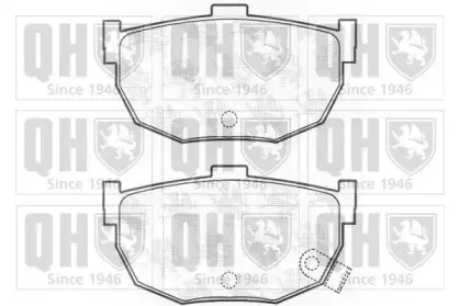 BP575 QUINTON HAZELL Комплект тормозных колодок, дисковый тормоз